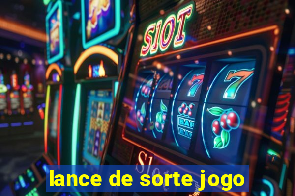 lance de sorte jogo